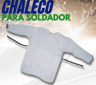 EQUIPO DE PROTECCION DE CUERO CHALECO SOLDADOR